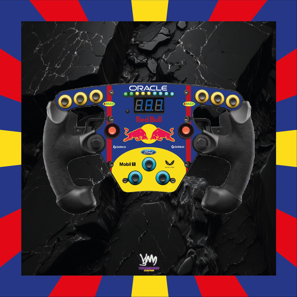 Stickers pour volant Fanatec Esport F1 V1 et V2 - RB Racing Ford