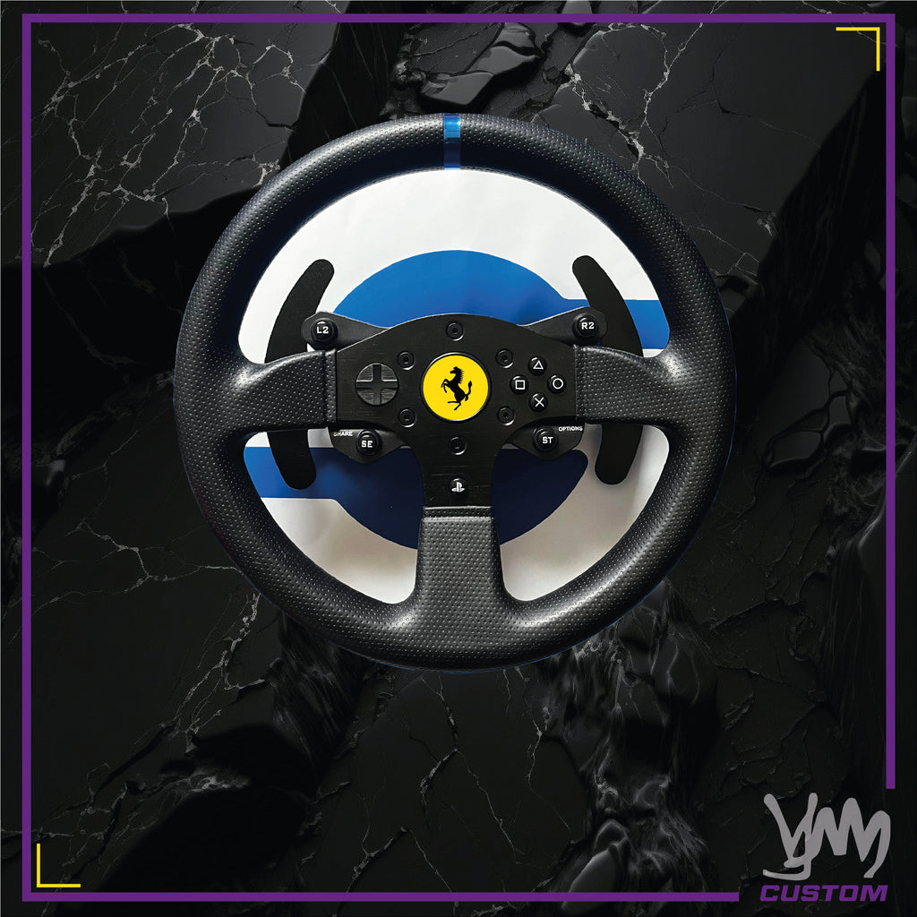 Sticker logos centre de volant Thrustmaster T300 RS Gran Turismo