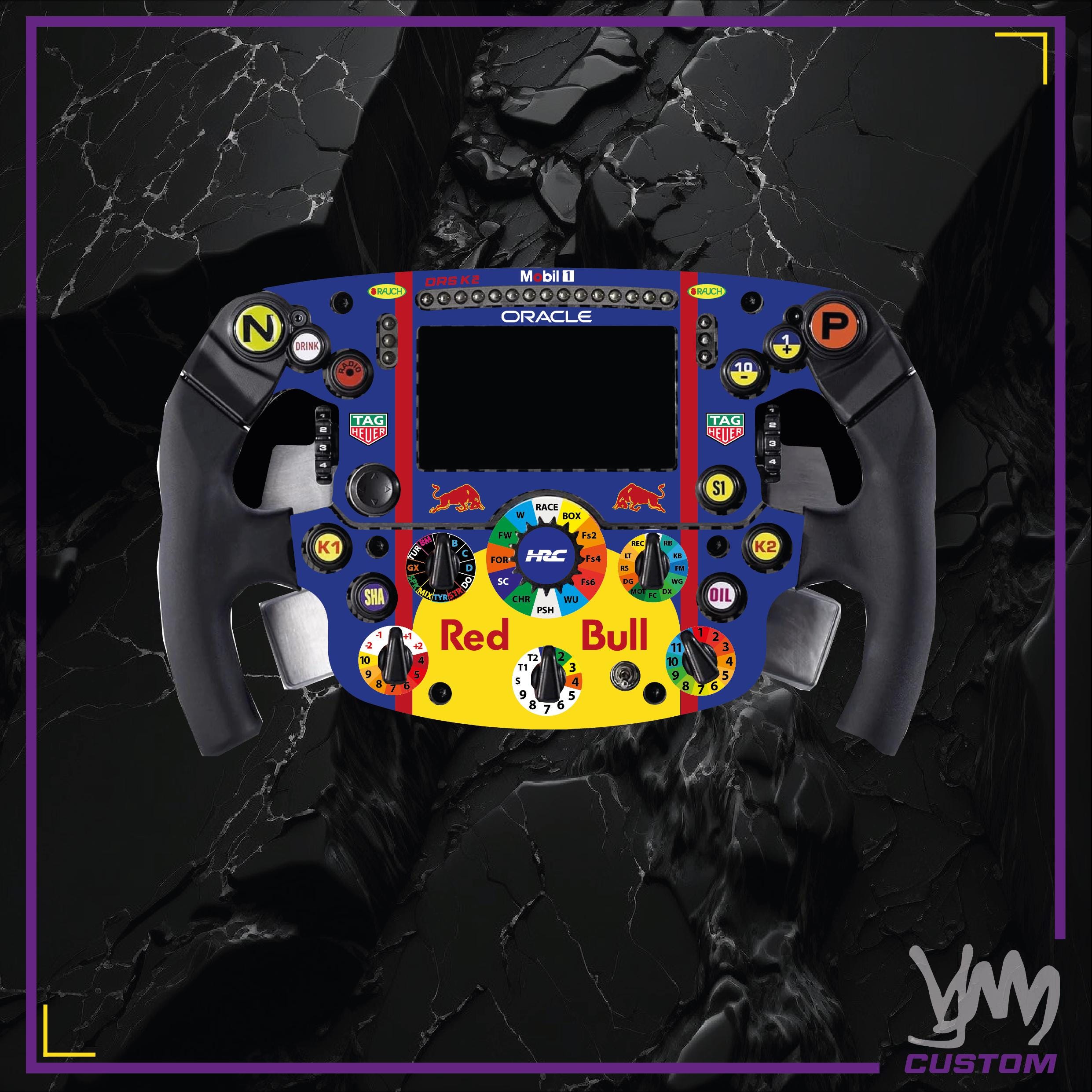 Stickers pour volant complet Thrustmaster SF1000 - Oracle RB Racing F1