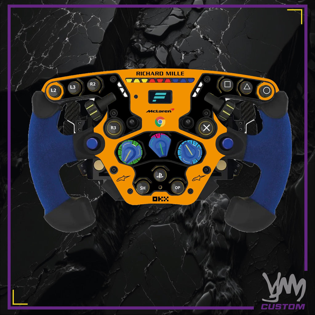 Stickers pour volant complet Fanatec Podium - McLaren F1