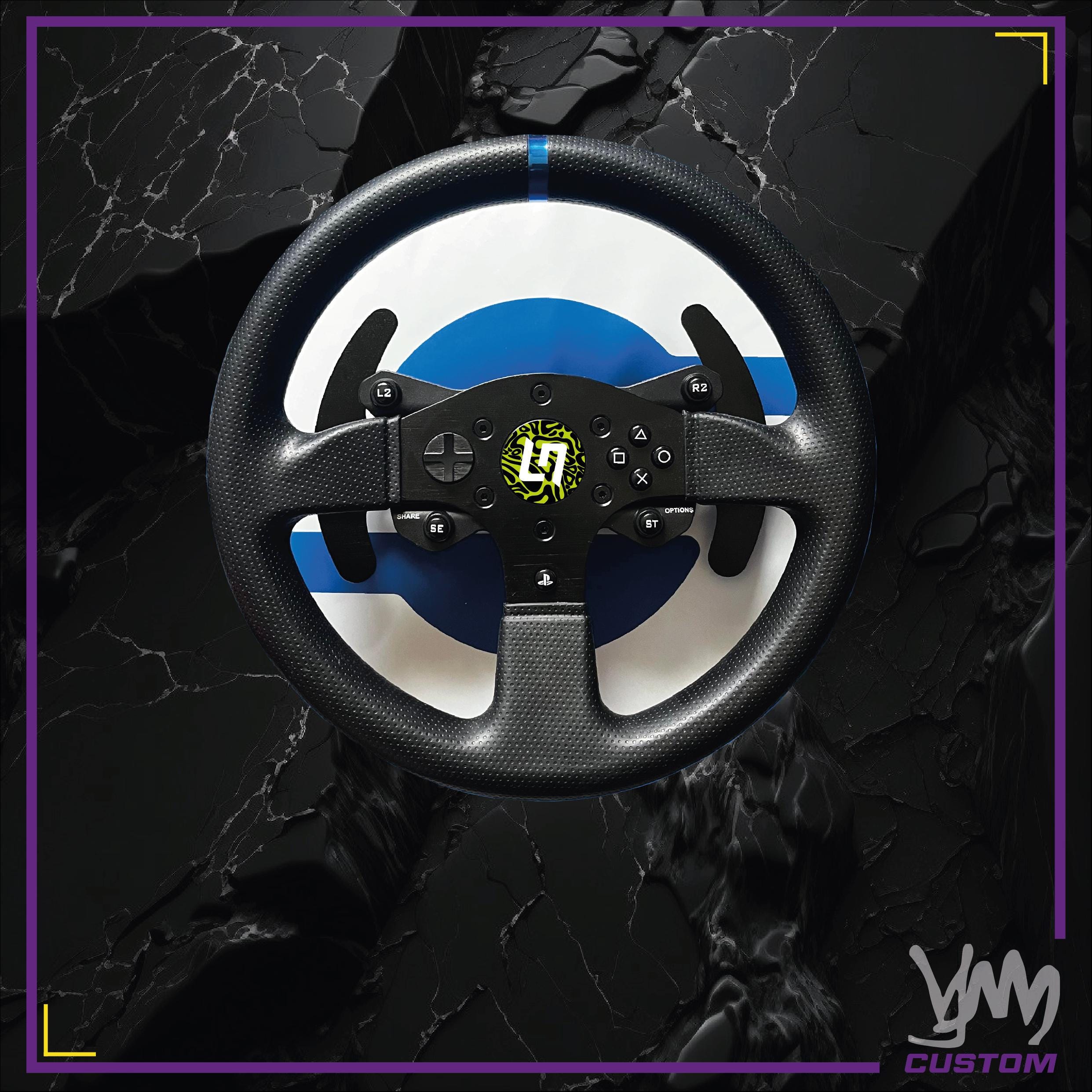 Sticker logos centre de volant Thrustmaster T300 RS Gran Turismo