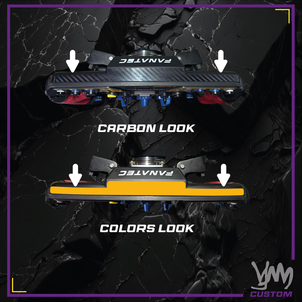 Sticker pour le dessus du volant Fanatec ClubSport Formula / Podium en design carbone ou couleurs